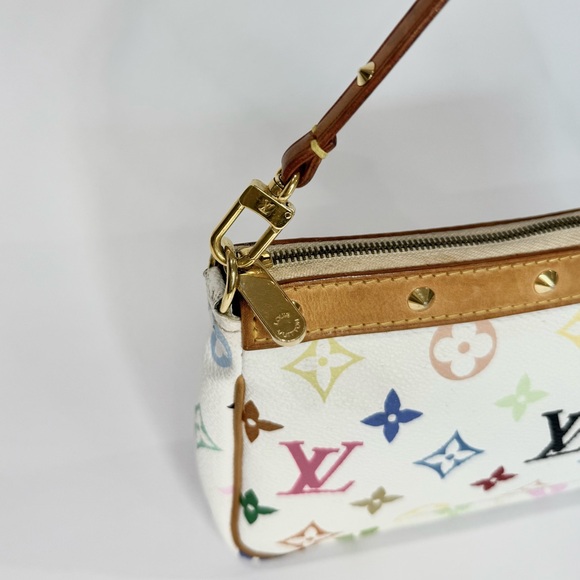 ✨SOLD✨ Vintage Louis Vuitton Murakami Multicolor Pochette - Picture 8 of 16